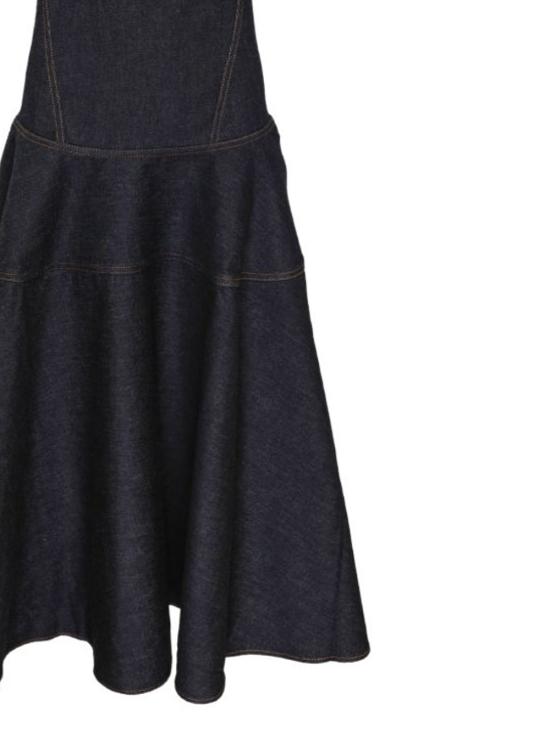 26FW 자크뮈스 미디 원피스 DRW00886AD00041 390 DARK NAVY - JACQUEMUS