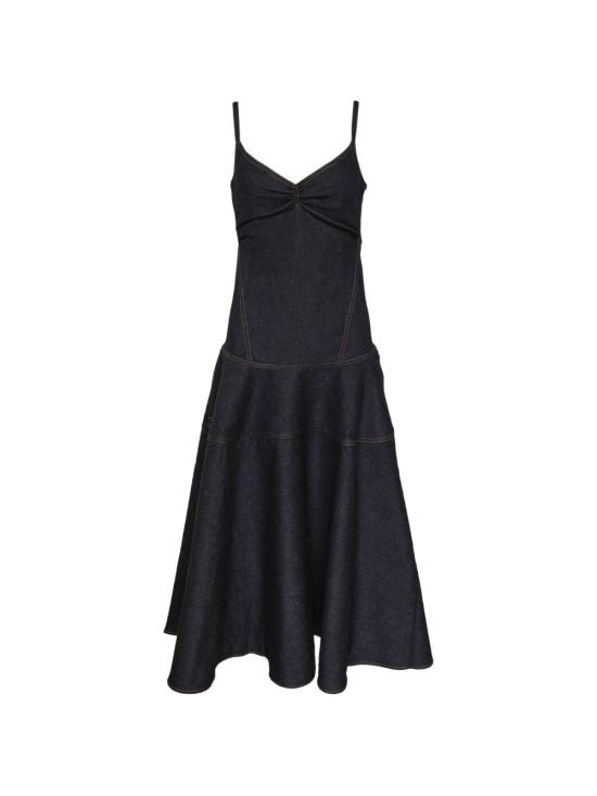 26FW 자크뮈스 미디 원피스 DRW00886AD00041 390 DARK NAVY
