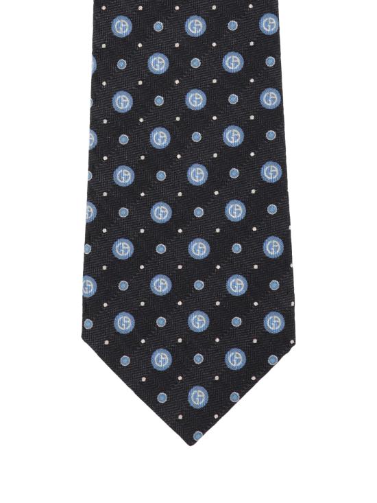 26FW 조르지오 아르마니 넥타이 GM000810 TE22457FB065 BLUE FANCY 6 - GIORGIO ARMANI