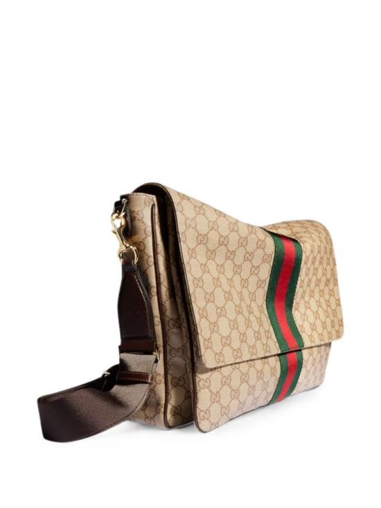 26FW 구찌 WEB GG 캔버스 크로스백 A006JE FAGIJ8569 VIN SAN BR D B V - GUCCI