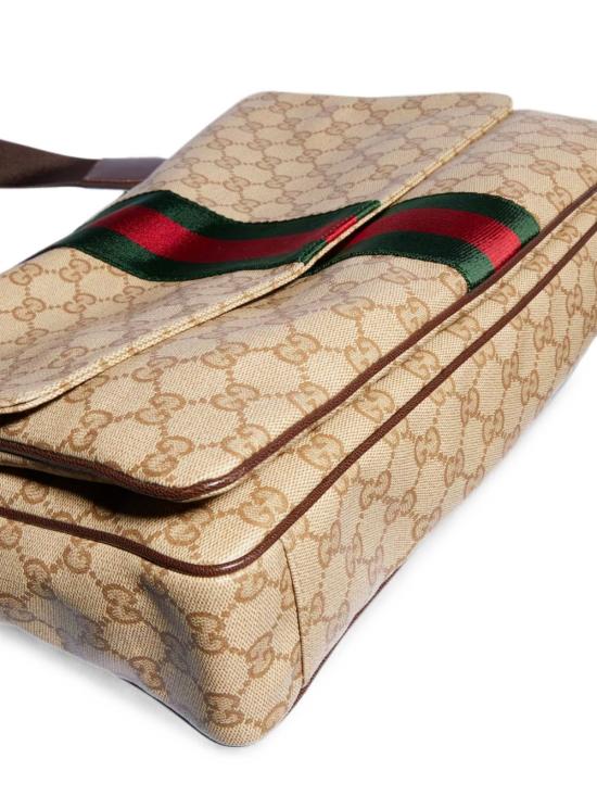 26FW 구찌 WEB GG 캔버스 크로스백 A006JE FAGIJ8569 VIN SAN BR D B V - GUCCI