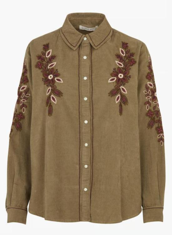 26FW 메종 호텔 셔츠 KAFKA KHAKI