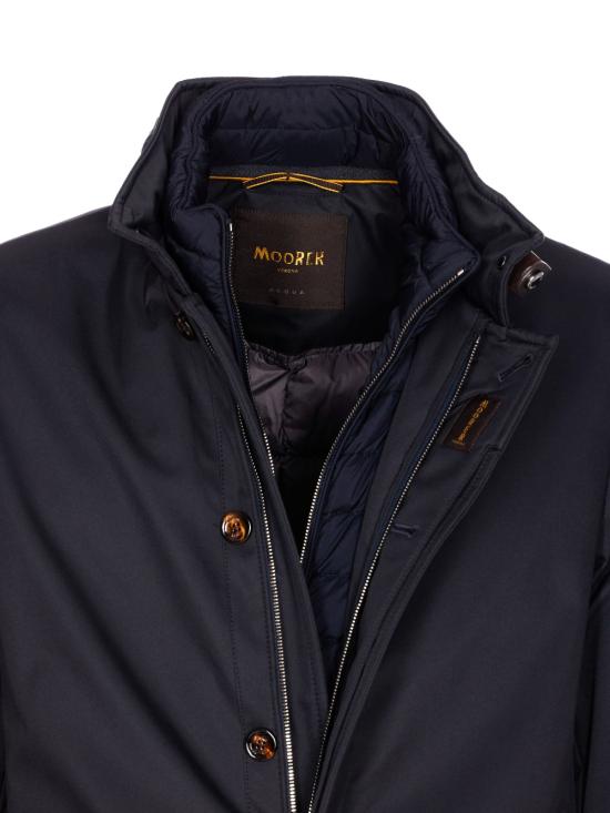 26FW 무레르 레이즈 ADS 라이트 다운 패딩 REIS ADSU0402 DARK BLUE - MOORER