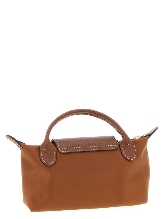 26FW 롱샴 르 플리아쥬 오리지널 핸들 파우치 34175089504 Brown - LONGCHAMP