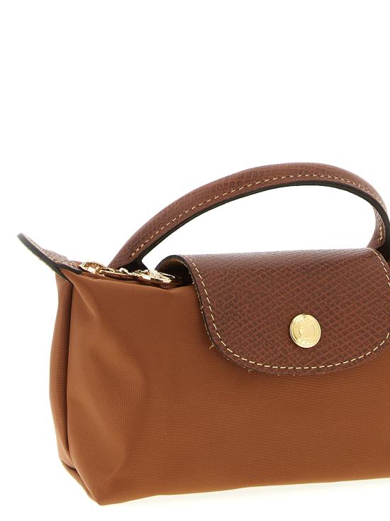 26FW 롱샴 르 플리아쥬 오리지널 핸들 파우치 34175089504 Brown - LONGCHAMP