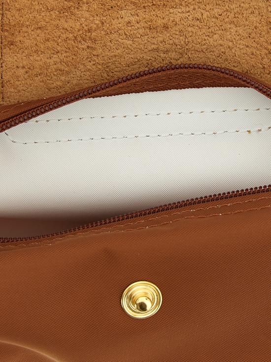 26FW 롱샴 르 플리아쥬 오리지널 핸들 파우치 34175089504 Brown - LONGCHAMP