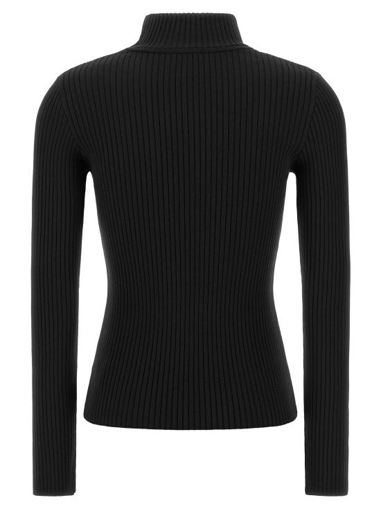 26FW 쿠레쥬 터틀넥 PERMPU022FI00019999 Black - COURREGES