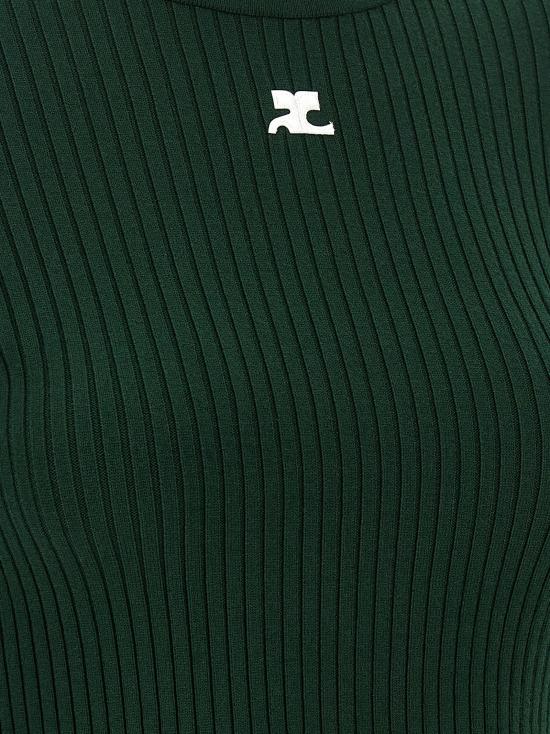 26FW 쿠레쥬 터틀넥 PERMPU022FI00018081 Green - COURREGES