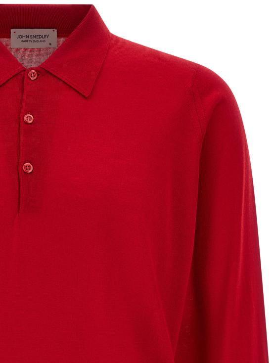 26FW 존스메들리 폴로 티셔츠 DORSETRUBYRED - JOHN SMEDLEY