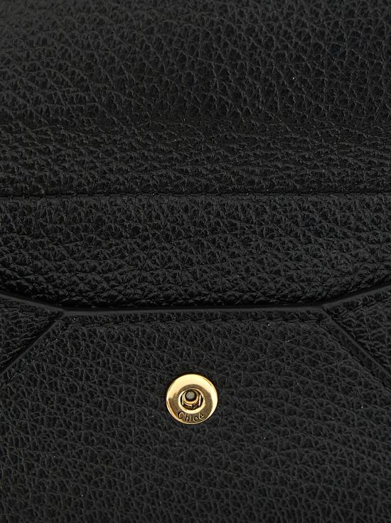 26FW 끌로에 명함지갑 CH25SP538O93001 Black - CHLOE
