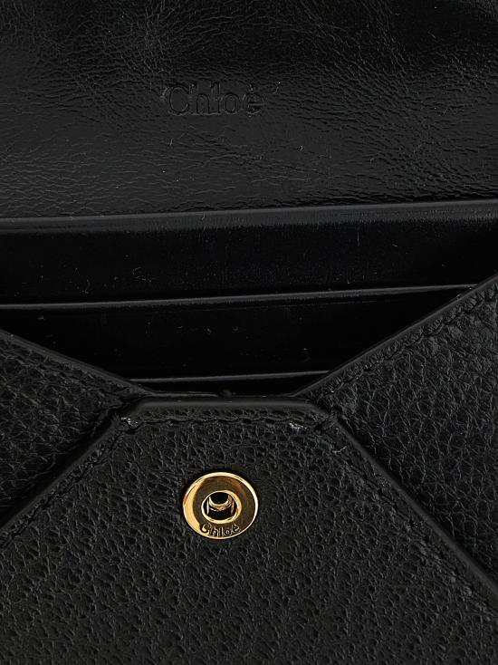 26FW 끌로에 명함지갑 CH25SP537O93001 Black - CHLOE