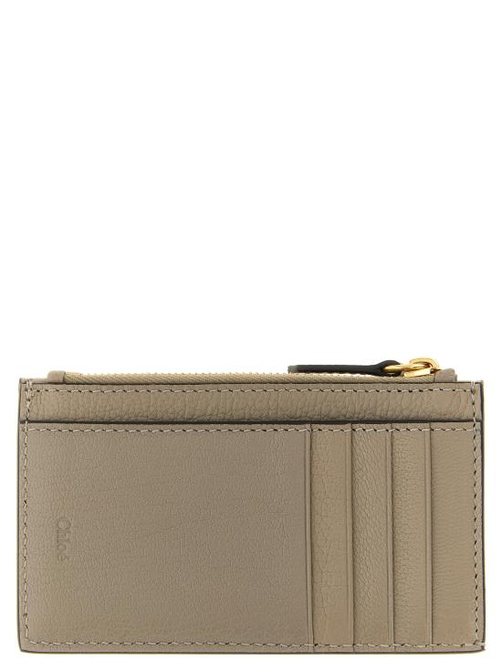 26FW 끌로에 명함지갑 CH25SP538O9323W Beige - CHLOE