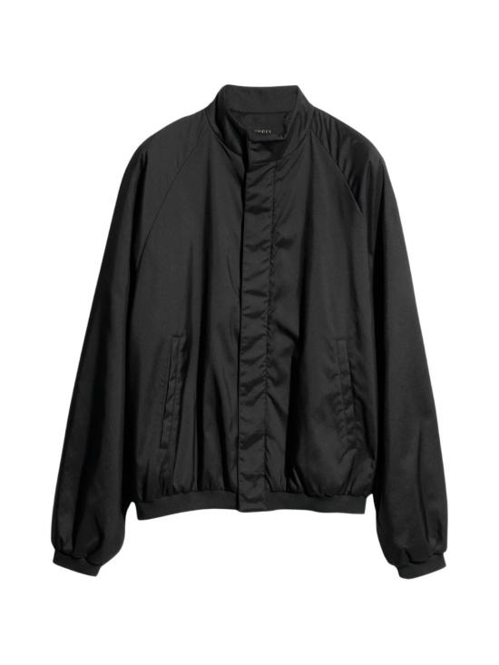 26FW 구찌 나일론 패딩 자켓 A003KU ZAVJT1000 BLACK