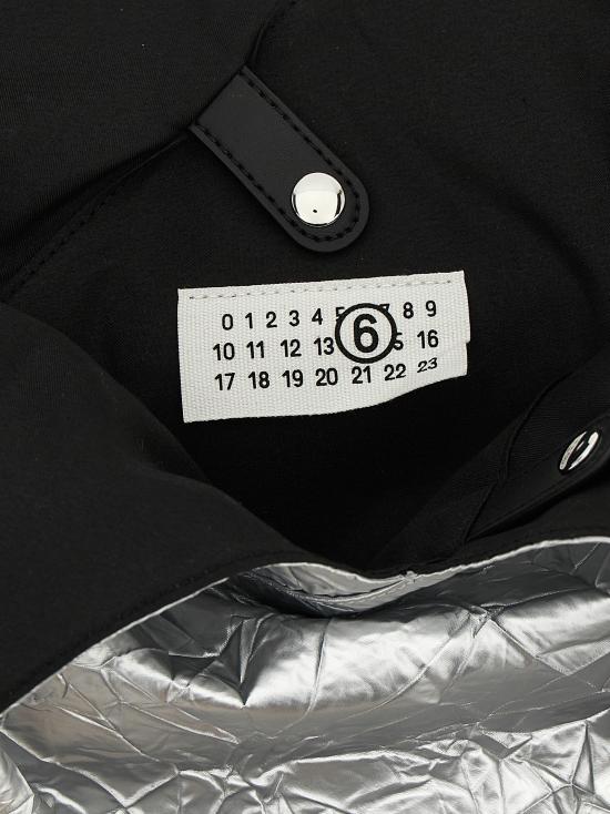 26FW MM6 메종마르지엘라 재패니즈 백 집 파우치 SA5VL0019P8875H1145 Silver - MM6 MAISON MARGIELA