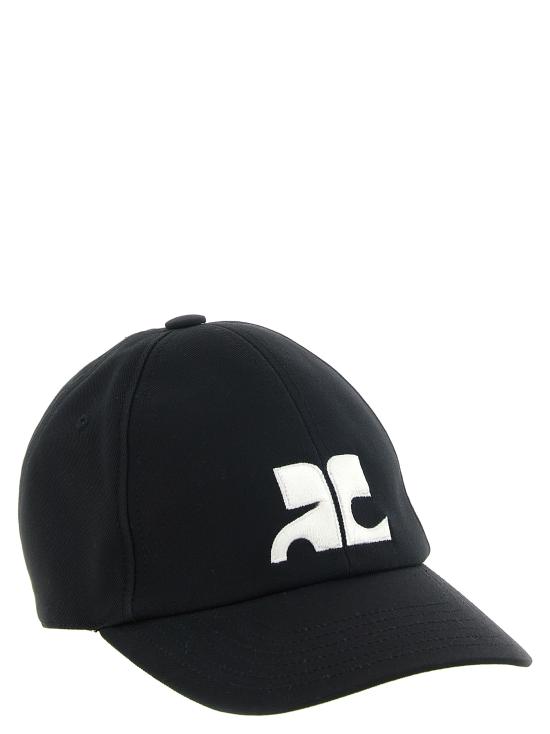 26FW 쿠레쥬 모자 326TCT050CO01349999 Black - COURREGES