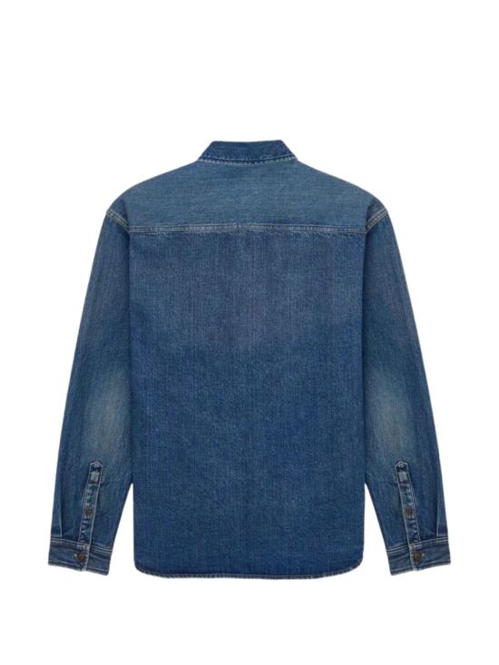 26FW 생로랑 셔츠 A001X0 Y20PA5113 REEF BLUE - SAINT LAURENT