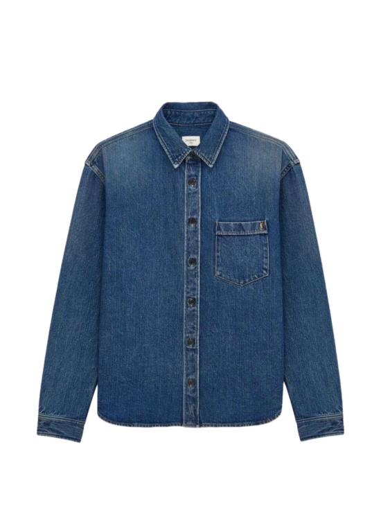 26FW 생로랑 셔츠 A001X0 Y20PA5113 REEF BLUE