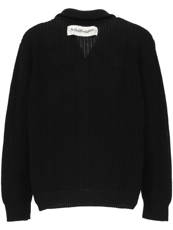 26FW 아미시 스웨터 AMU163 CV33XXXXC0020 BLACK - AMISH