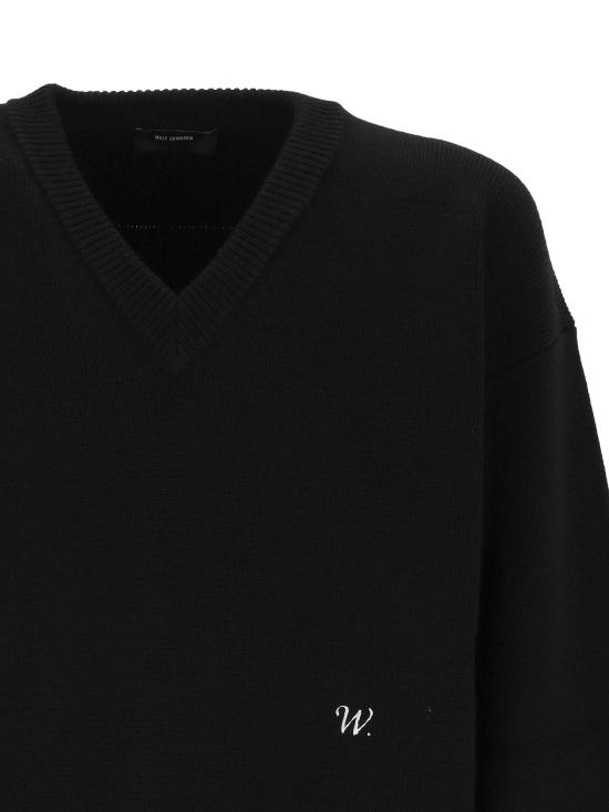 26FW 윌리 차바리아 스웨터 MMSSW003 067N001 BLACK BEAUTY - WILLY CHAVARRIA