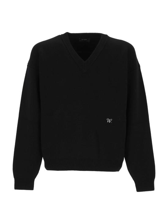 26FW 윌리 차바리아 스웨터 MMSSW003 067N001 BLACK BEAUTY