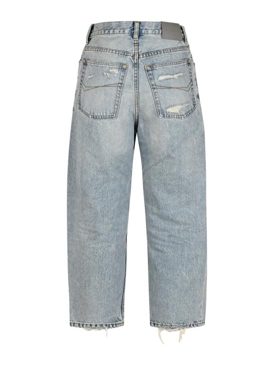 26FW 발렌시아가 재키 카프리 스키니 진 A001NX TBP484020 BLEACH LIGHT BLEU - BALENCIAGA