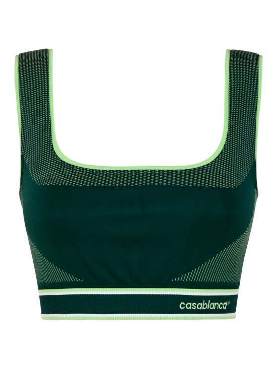 26FW 카사블랑카 민소매 티셔츠 WPF26ACT05101 GREEN