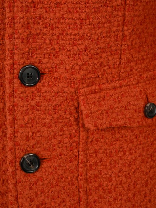 26FW 생로랑 코트 873530 Y7D307070 ORANGE - SAINT LAURENT