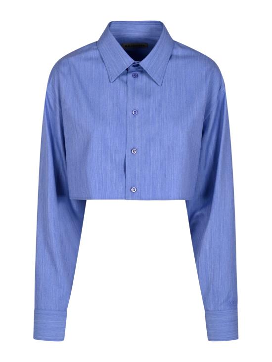 26FW 발렌시아가 셔츠 872327 TUT304011 BLUE