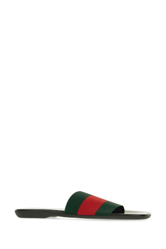 26FW 구찌 슬라이드 웨브 샌들 A006HQHAAOX 8460 Multicolored - GUCCI