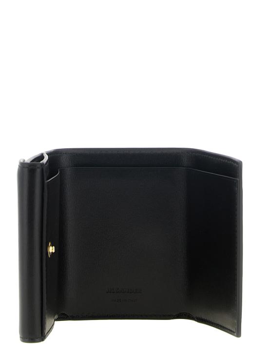 26FW 질샌더 지갑 카놀로  및 카드  블랙 - JIL SANDER