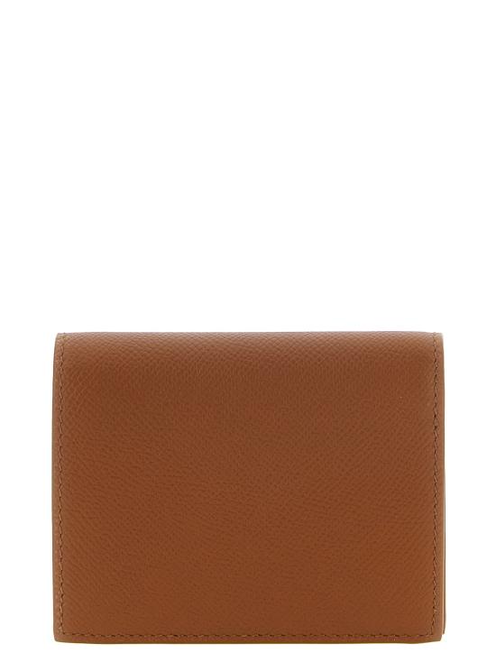 26FW 살바토레 페라가모 지갑 간치니  및 카드 홀더 브라운 - SALVATORE FERRAGAMO