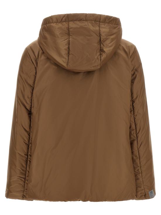 26FW 막스마라 더 큐브 패딩 그린  재킷 브라운 - MAXMARA THE CUBE