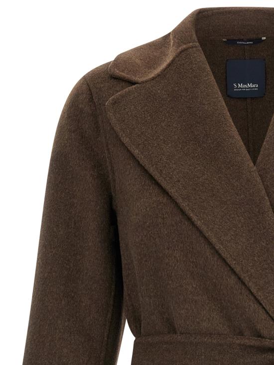 26FW 에스막스마라 코트 페이스  및 트렌치  브라운 - 'S MAX MARA