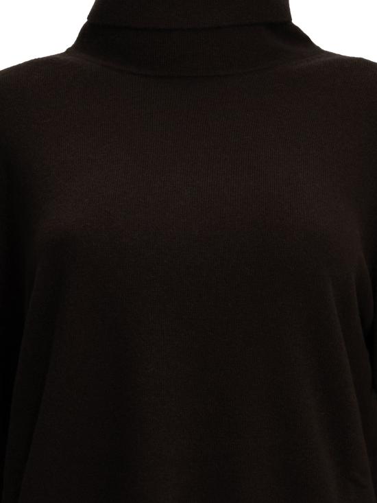 26FW 막스마라 니트웨어 울과 캐시미어 혼방 터틀넥 스웨터  브라운 - MAX MARA