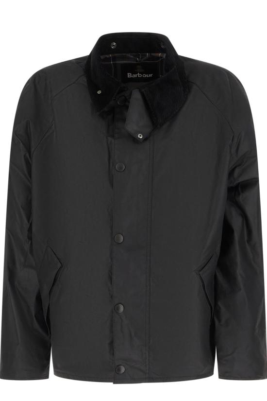 26FW 바버 TRANSPORT 트랜스포트 왁스 재킷 MWX1678MWX BK91 BLACK