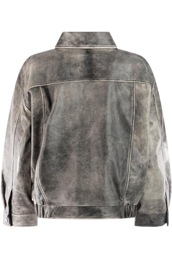 26FW 트루 에비뉴 자켓 CAROLINELEATHER NERO - TRUE AVENUE