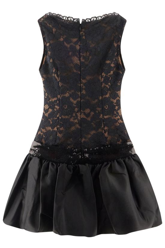 26FW 셀프 포트레이트 원피스 AW26013SB BLACK - SELF PORTRAIT
