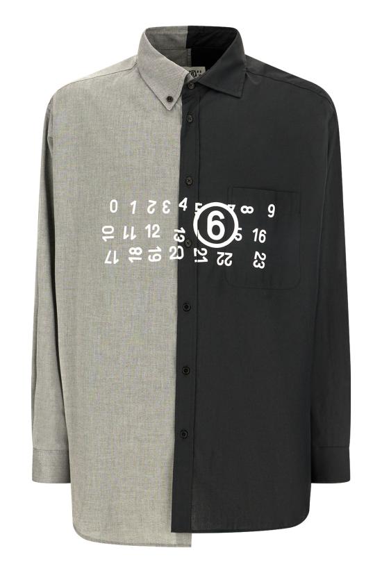 26FW MM6 메종마르지엘라 긴팔 셔츠 SH0DT0057MTN182 961 Multicolored