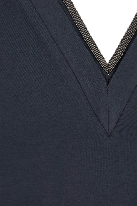 26FW 브루넬로 쿠치넬리 의류 M0T18BD222 C3186 Blue - BRUNELLO CUCINELLI