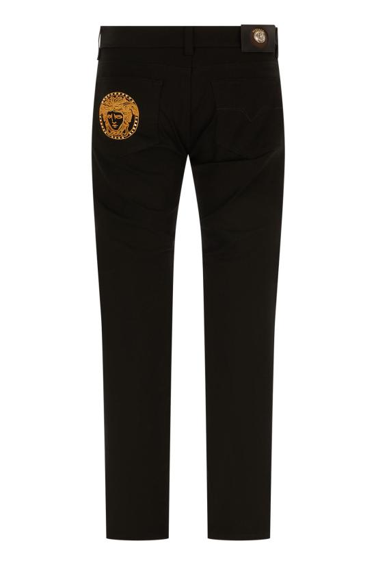26FW 베르사체 데님 팬츠 10270171A19298 1D040 BLACK - VERSACE