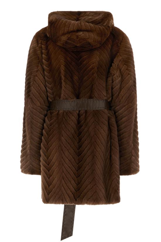 26FW 올리비아 V 아우터 26V15VISONE GOLD Brown - OLIVIA V