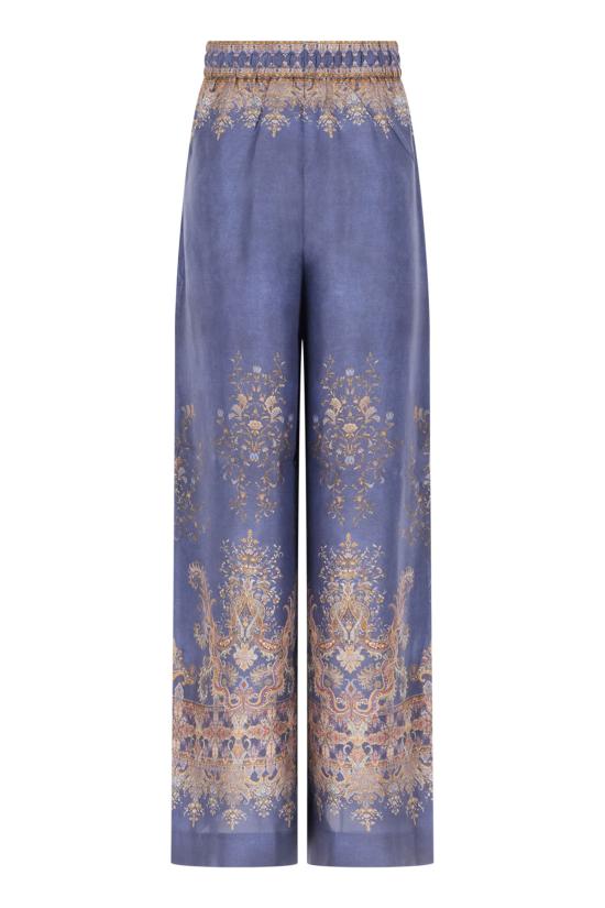 26FW 짐머만 스트레이트 팬츠 1111PF261 NAP NAVY PAISLEY - ZIMMERMANN