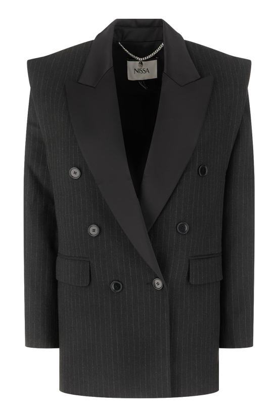 26FW 니사 베스트 SS1367 BLACK
