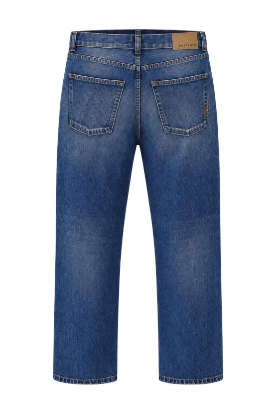 26FW 아마란토 데님 팬츠 B6AC0073 DENIMBLU DENIM BLU - AMARANTO