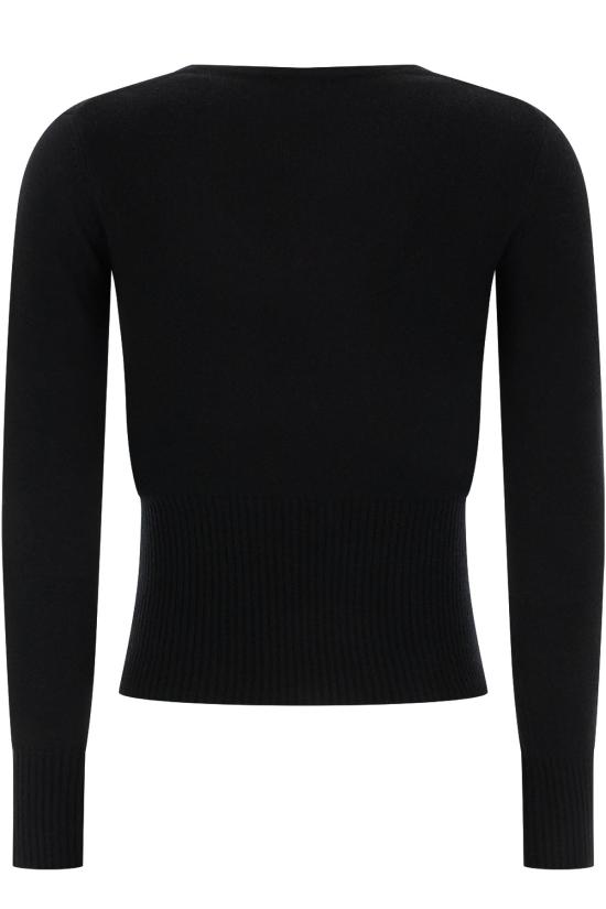 26FW 막스마라 스웨터 2621366142600 007 Black - MAX MARA