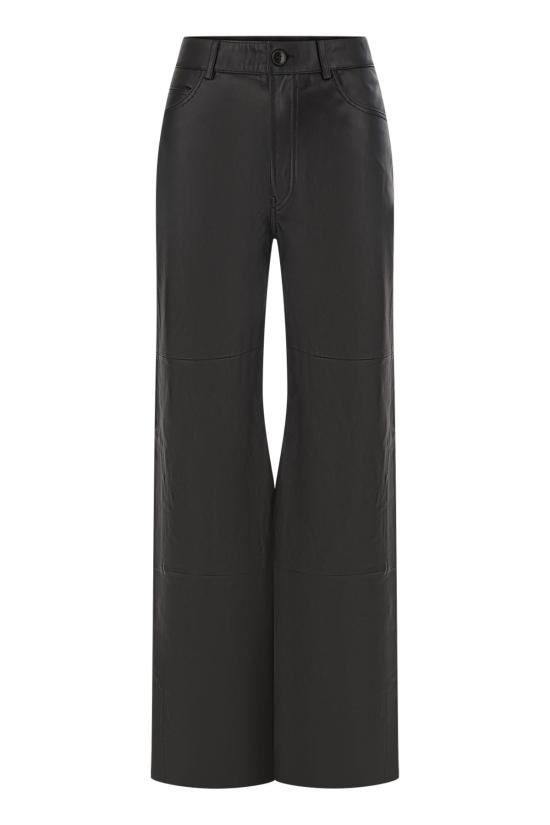 26FW 트루 에비뉴 스트레이트 팬츠 CARALEATHER NERO