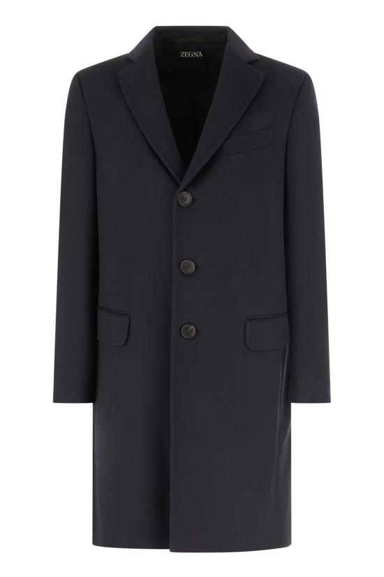 26FW 에르메네질도제냐 코트 4GJ3G0498706A4 498706A4 NAVY BLUE