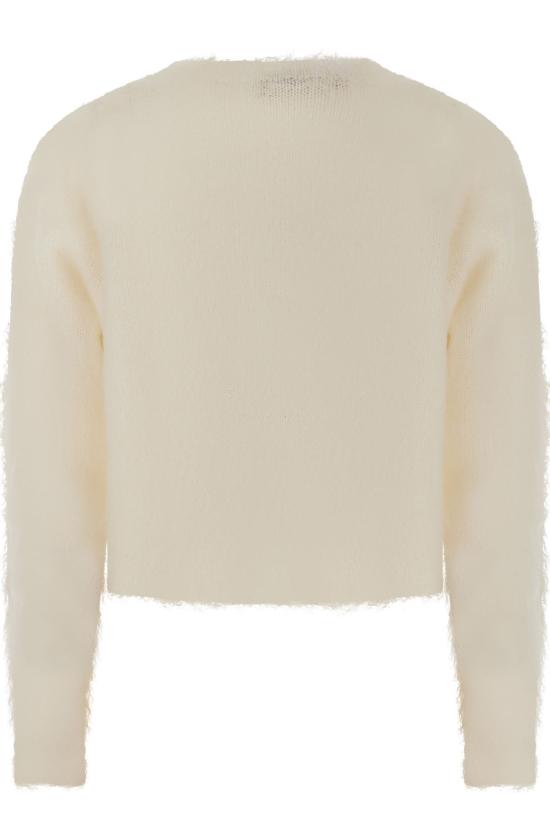 26FW 막스마라 스튜디오 스웨터 2626366092600 001 White - MAX MARA STUDIO