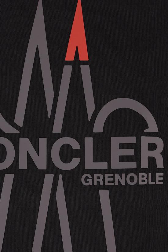 26FW 몽클레어 반팔 티셔츠 8C0000789AZ9 999 Black - MONCLER