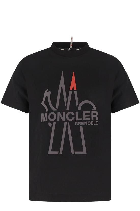 26FW 몽클레어 반팔 티셔츠 8C0000789AZ9 999 Black